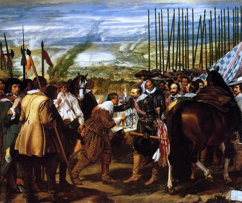  Diego Velazquez The Surrender of Breda (also known as The Lances) - Hand Painted Oil Painting