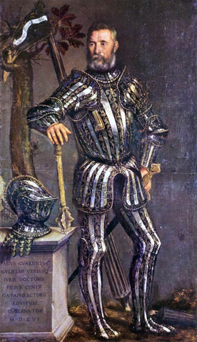  Domenico Brusasorzi Portrait of Pase Guarienti - Hand Painted Oil Painting