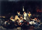  Eugenio Lucas Velazquez The Defence of Saragossa - Hand Painted Oil Painting