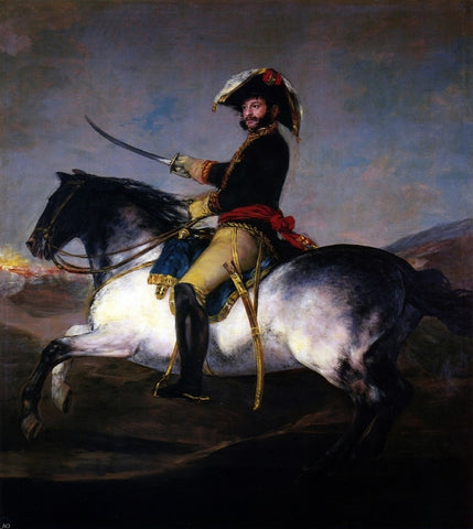  Francisco Jose de Goya Y Lucientes General Jose de Palafox - Hand Painted Oil Painting