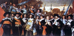  Frans Hals Officers and Sergeants of the St George Civic Guard Company - Hand Painted Oil Painting