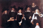  Frans Hals Regents of the Old Men's Alms House - Hand Painted Oil Painting