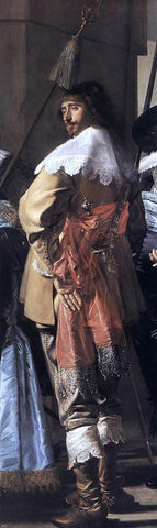  Frans Hals The Meagre Company [detail] - Hand Painted Oil Painting