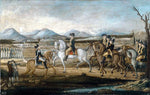  Frederick Kemmelmeyer Washington Reviewing the Western Army at Fort Cumberland, Maryland - Hand Painted Oil Painting
