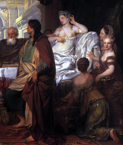 Gerard De Lairesse Cleopatra's Banquet (detail) - Hand Painted Oil Painting