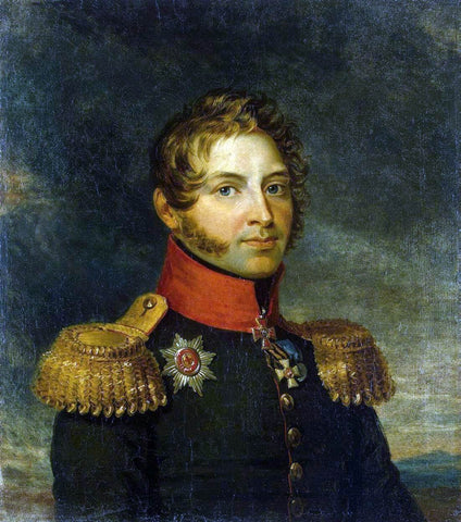  George Dawe Portrait of Alexander P. Kutuzov - Hand Painted Oil Painting