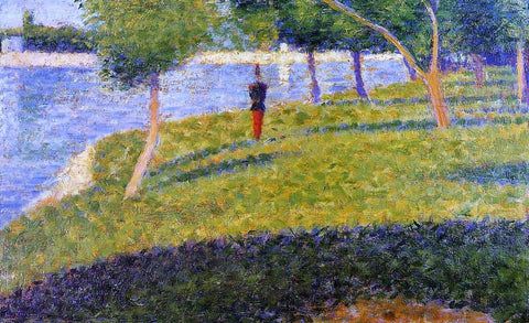  Georges Seurat Cadet from Saint-Cyr - Hand Painted Oil Painting