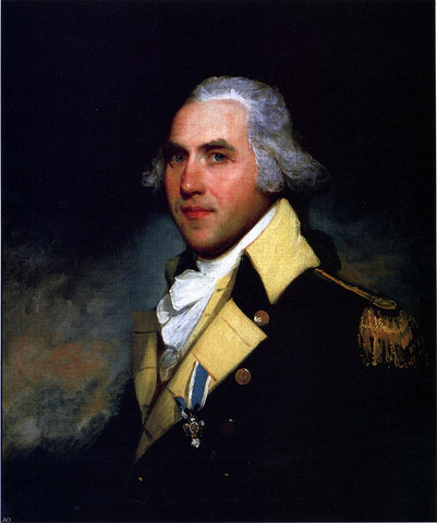  Gilbert Stuart General Peter Gansevoort - Hand Painted Oil Painting