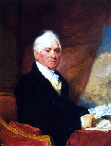  Gilbert Stuart Mr. Barney Smith - Hand Painted Oil Painting