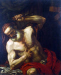  Giovanni Battista Langetti Cato - Hand Painted Oil Painting