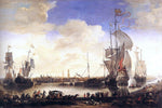  Hendrik Van Minderhout The Handelskom at Bruges - Hand Painted Oil Painting