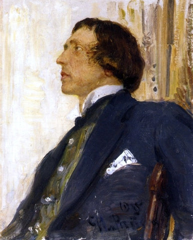 Ilia Efimovich Repin Portrait of Nikolai Evreinov - Hand Painted Oil Painting