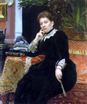  Ilia Efimovich Repin Portrait of O. S. Aleksandrova-Geins - Hand Painted Oil Painting