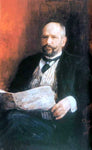  Ilia Efimovich Repin Portrait of P. A. Stolypin - Hand Painted Oil Painting