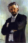  Ilia Efimovich Repin Portrait of the Cello-Player Alexander Verzhbilovich - Hand Painted Oil Painting