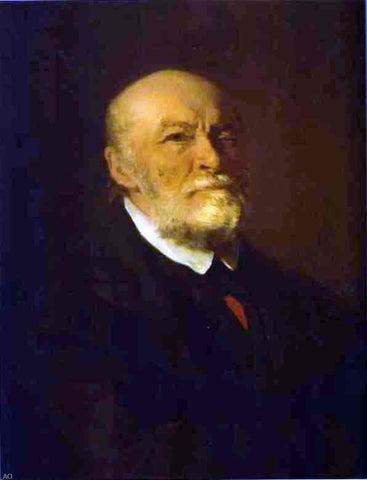  Ilia Efimovich Repin Portrait of the Surgeon Nikolay Pirogov - Hand Painted Oil Painting