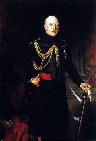  John Singer Sargent Field Marshall H.R.H. the Duke of Connaught and Strathearn - Hand Painted Oil Painting