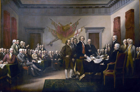  John Trumbull Declaration of Independence - Hand Painted Oil Painting