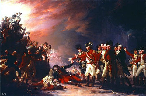 John Trumbull The Sortie Made by the Garrison of Gibraltar - Hand Painted Oil Painting