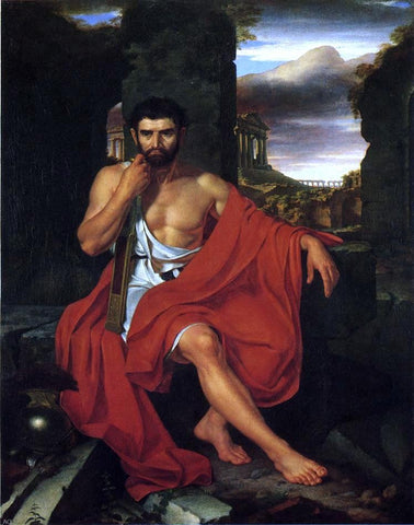  John Vanderlyn Caius Marius amid the Ruins of Carthage - Hand Painted Oil Painting