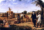  Junius Brutus Stearns Washington as a Farmer at Mount Vernon - Hand Painted Oil Painting