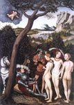  The Elder Lucas Cranach The Judgment of Paris - Hand Painted Oil Painting