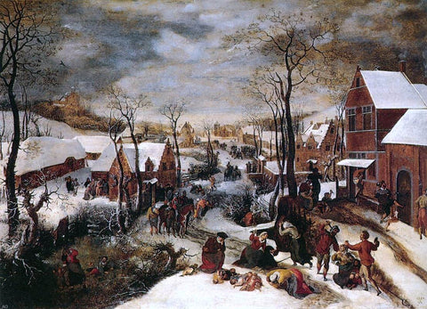  Lucas Van Valkenborch The Massacre of the Innocents - Hand Painted Oil Painting