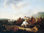  Palamedes Palamedesz A Skirmish Between Cavalry and Infantry - Hand Painted Oil Painting