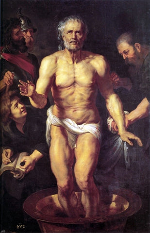  Peter Paul Rubens The Death of Seneca - Hand Painted Oil Painting