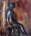  Pierre Auguste Renoir Study of a Statuette by Maillol - Hand Painted Oil Painting