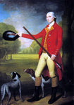  Ralph Earl A Gentleman with a Gun and Two Dogs - Hand Painted Oil Painting