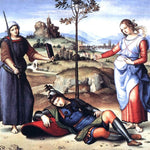  Raphael Allegory (The Knight's Dream) - Hand Painted Oil Painting