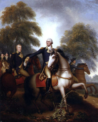  Rembrandt Peale Washington Before Yorktown - Hand Painted Oil Painting
