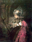  Rembrandt Van Rijn Man in Arms - Hand Painted Oil Painting