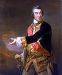  Richard Brompton Portrait of Admiral Sir Charles Saunders - Hand Painted Oil Painting