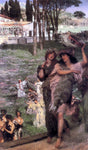  Sir Lawrence Alma-Tadema On the Road to the Temple of Ceres - Hand Painted Oil Painting