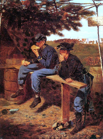  Winslow Homer The Tutler's Tent (also known as Extra Rations) - Hand Painted Oil Painting