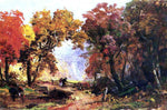  Abbott Handerson Thayer Autumn Landscape - Hand Painted Oil Painting