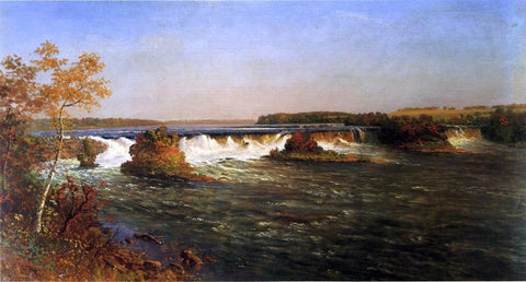 Albert Bierstadt Falls of St. Anthony - Hand Painted Oil Painting