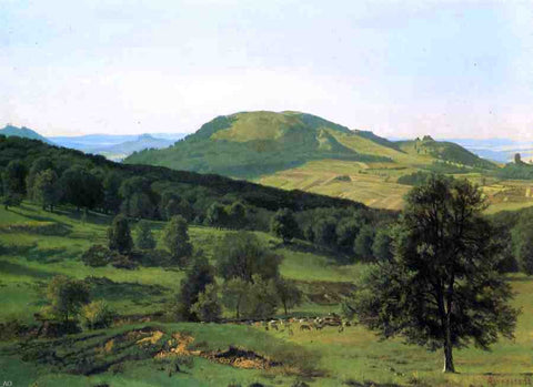  Albert Bierstadt Hill and Dale - Hand Painted Oil Painting