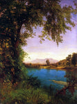  Albert Bierstadt South and North Moat Mountains - Hand Painted Oil Painting