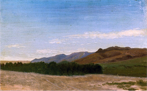  Albert Bierstadt The Plains Near Fort Laramie - Hand Painted Oil Painting