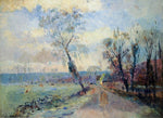  Albert Lebourg Hondouville, an Afternoon at the End of Winter - Hand Painted Oil Painting