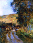  Albert Lebourg Road in the Vallee de L'Iton - Hand Painted Oil Painting
