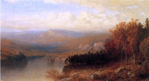  Alexander Helwig Wyant Adirondack Scene in Autumn - Hand Painted Oil Painting