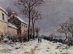  Alfred Sisley Snow Effect at Veneux - Hand Painted Oil Painting