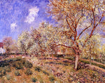  Alfred Sisley Spring at Veneux - Hand Painted Oil Painting
