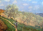  Alfred Sisley Spring in Bougival - Hand Painted Oil Painting