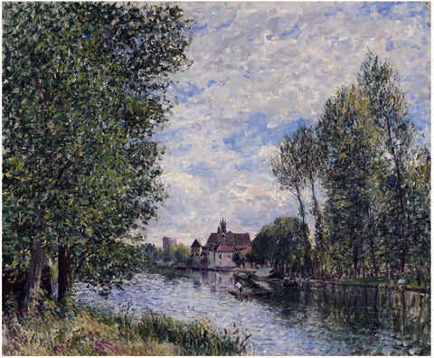  Alfred Sisley Summer in Moret - Hand Painted Oil Painting
