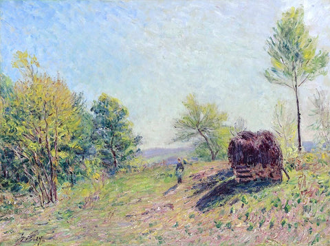  Alfred Sisley The Edge of the Forest - Hand Painted Oil Painting